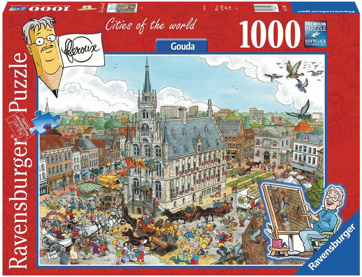 Ravensburger Gouda puzzel 1000 stukjes