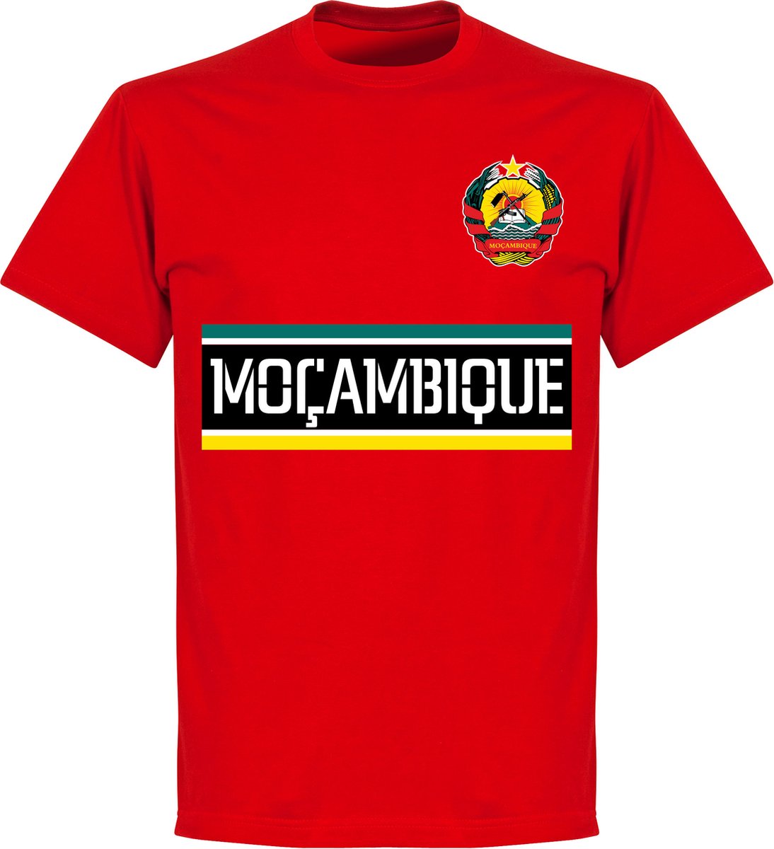 Mozambique Team T-Shirt - Rood - S