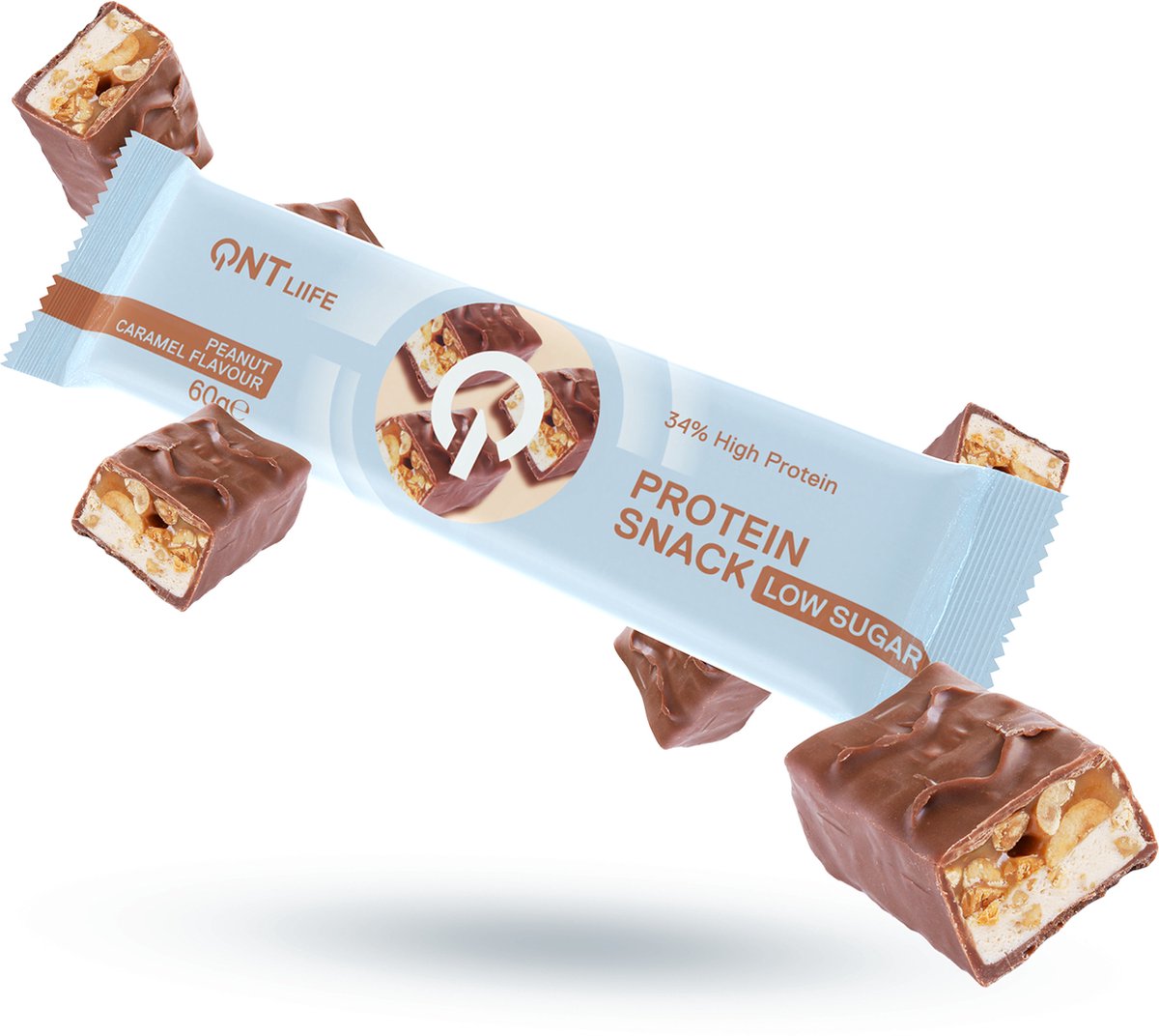 Goedkoopste QNT Protein Peanut Snack Bar