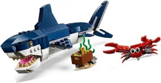 LEGO Creator Diepzeewezens - 31088 - Haai | bol