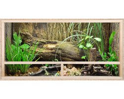 REPITERRA® Terrarium reptielen amfibieën zijventilatie 120x50x50 cm
