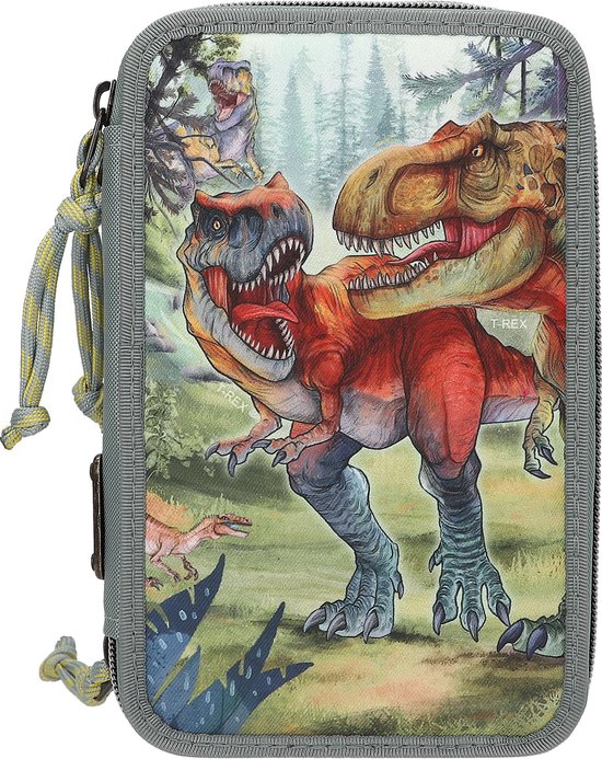 Depesche - Trousse 3 compartiments Dino World - BITE