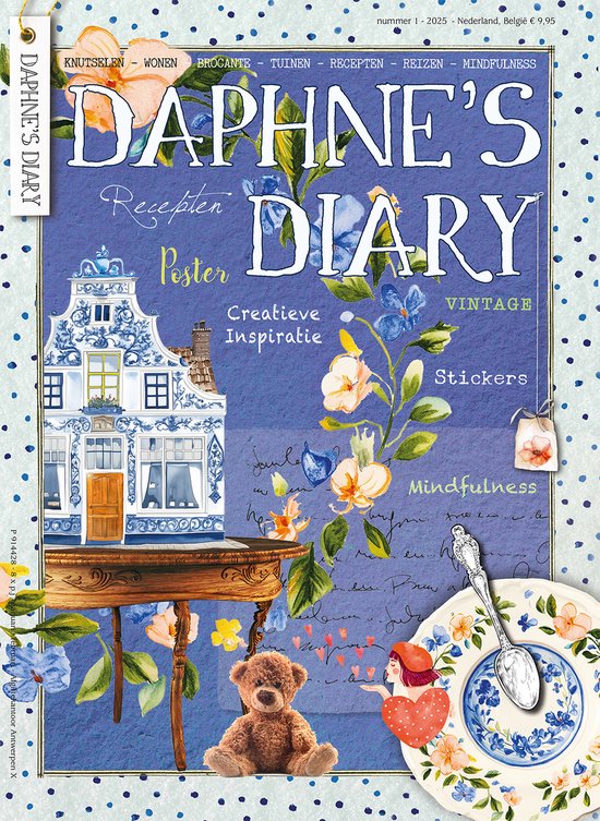 Daphne s Diary Magazine Interactief Creatief Werkboek 2025 1 Bol