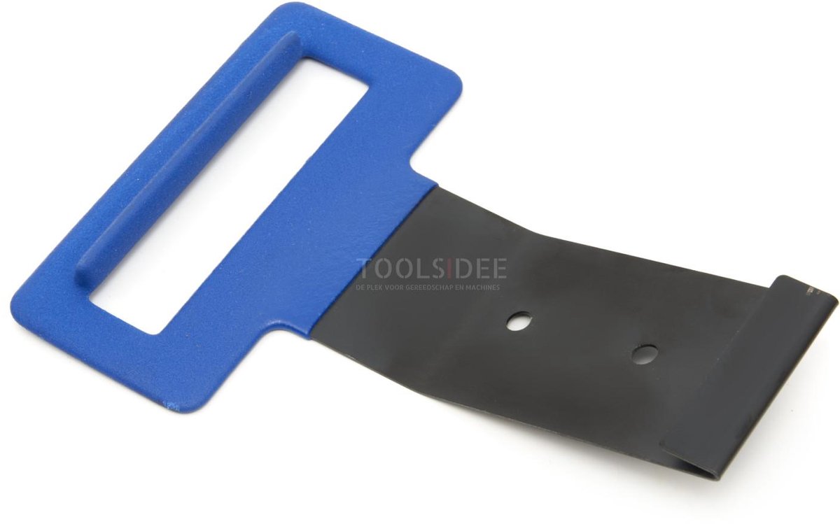 HBM pezentrekker voor raamrubbers - 65Mn staal - 28 cm breed - blauw