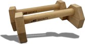 AJ-Sports Houten Parallettes II - Opdruksteunen - Dip bars - Push up Grips - Push up bar - Calisthenics - Fitness