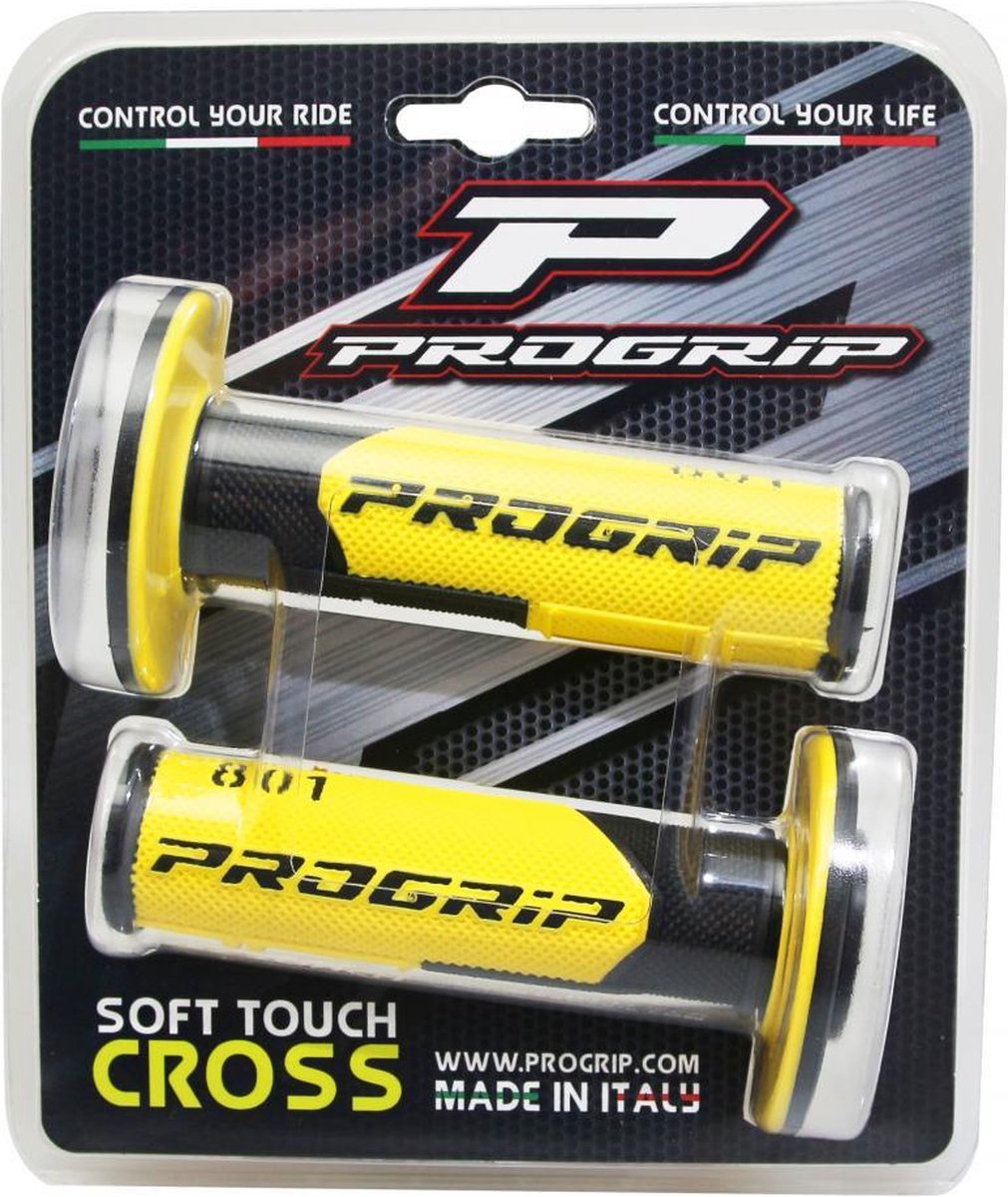 Progrip Double Density Offroad 801 Handvatten Geel,Zwart