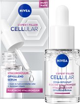 NIVEA Cellular Hyaluronzuur Serum Gezicht - Gezichtsserum met Puur Hyaluron - Rimpelvullend en Hydraterend - Skincare met Hyaluronic Acid - 15ml