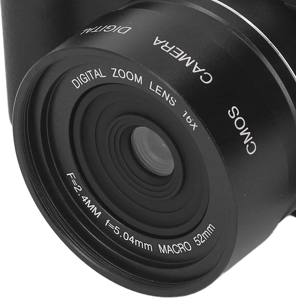 4K YouTube Vlogging Camera 16X Zoom 56MP Autofocus Draagbare Compacte Camera voor Reisfotografie thumbnail 4