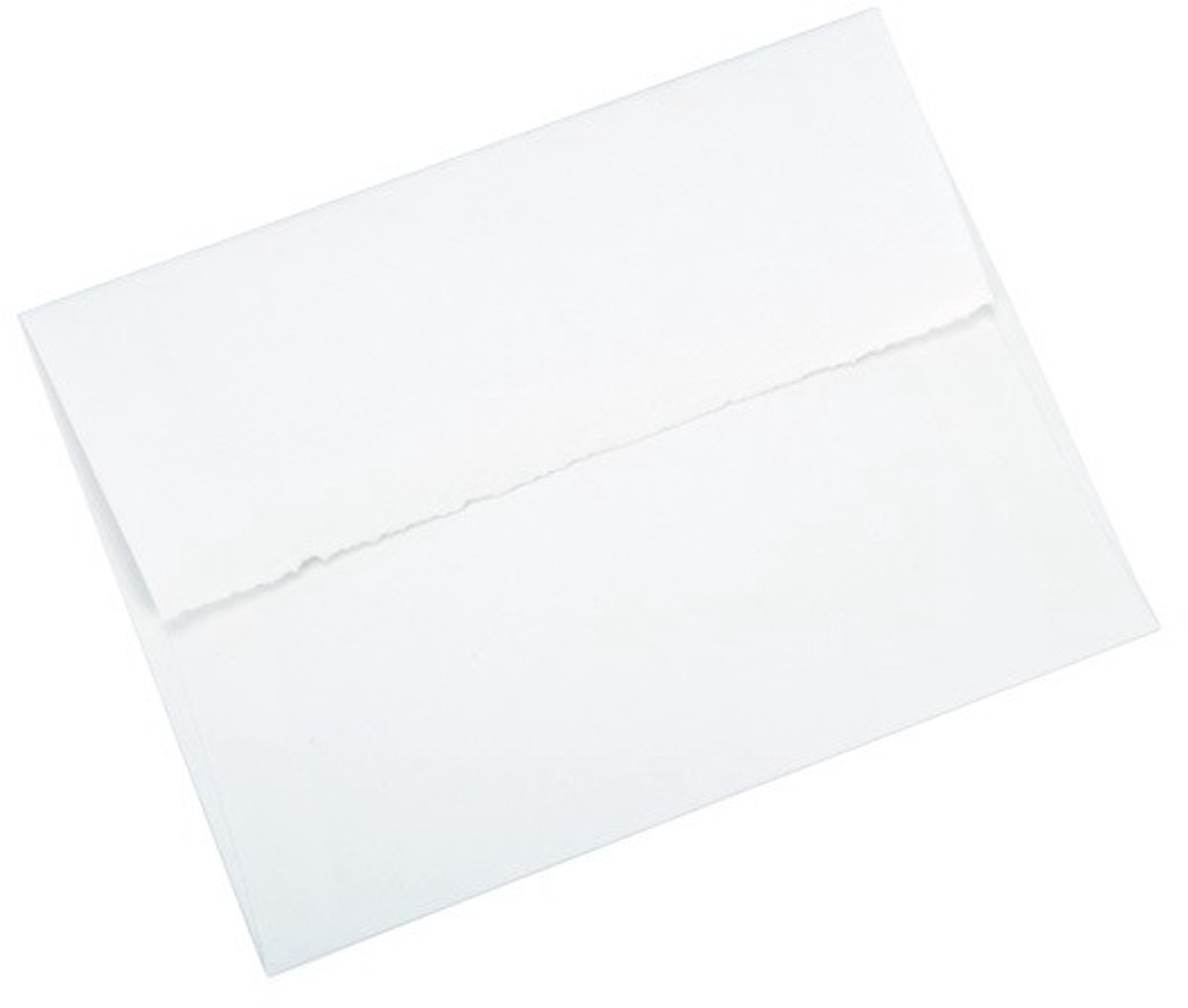 Enveloppen met Kartelrand 14,5x11cm Wit by Neenah Teton (50 stuks)