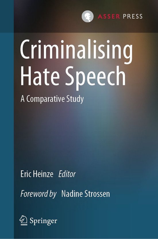 Law and Criminology (R0) - Criminalising Hate Speech - cover