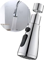 Rallonge De Robinet De Cuisine Pivotante - 2 Pièces - Douchette Orientable - Longue