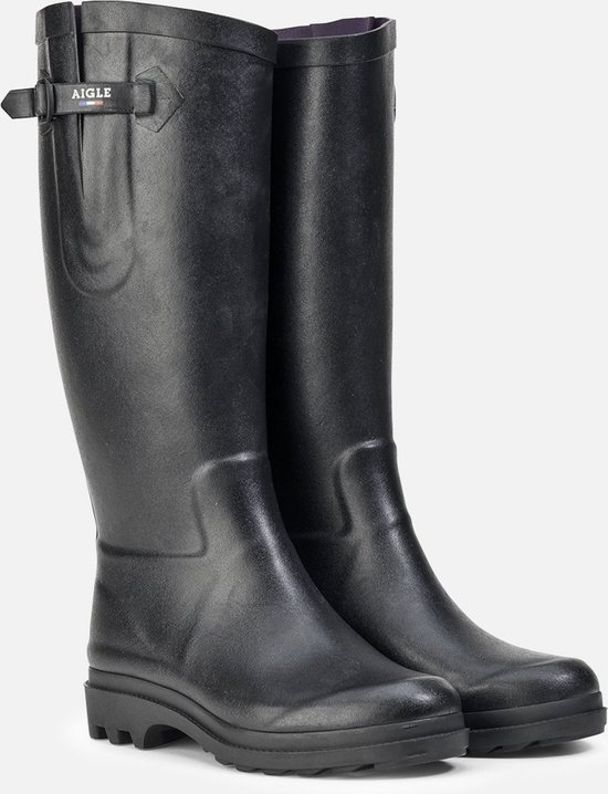 Aigle AIGLENTINE 2 - Volwassenen Dames laarzen - Kleur: Zwart - Maat: 40