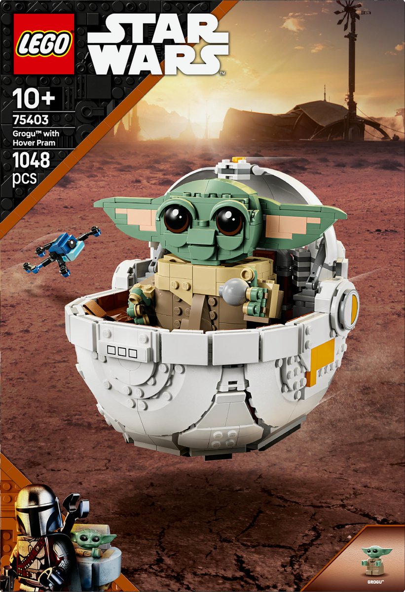 LEGO Star Wars: The Mandalorian™ Grogu™ met zweefkinderwagen 75403 — afbeelding 19