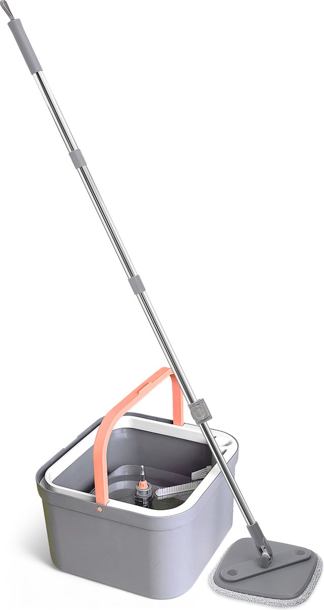 Spin Mop Emmer met een dweil voor het wassen van vloerreiniging Home Clean Tool Cleaner Dignified