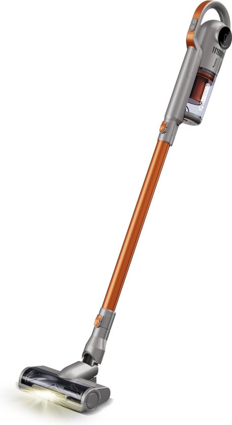 Aspirateur-balai sans fil TurboTronic IQ9 avec portatif Oranje