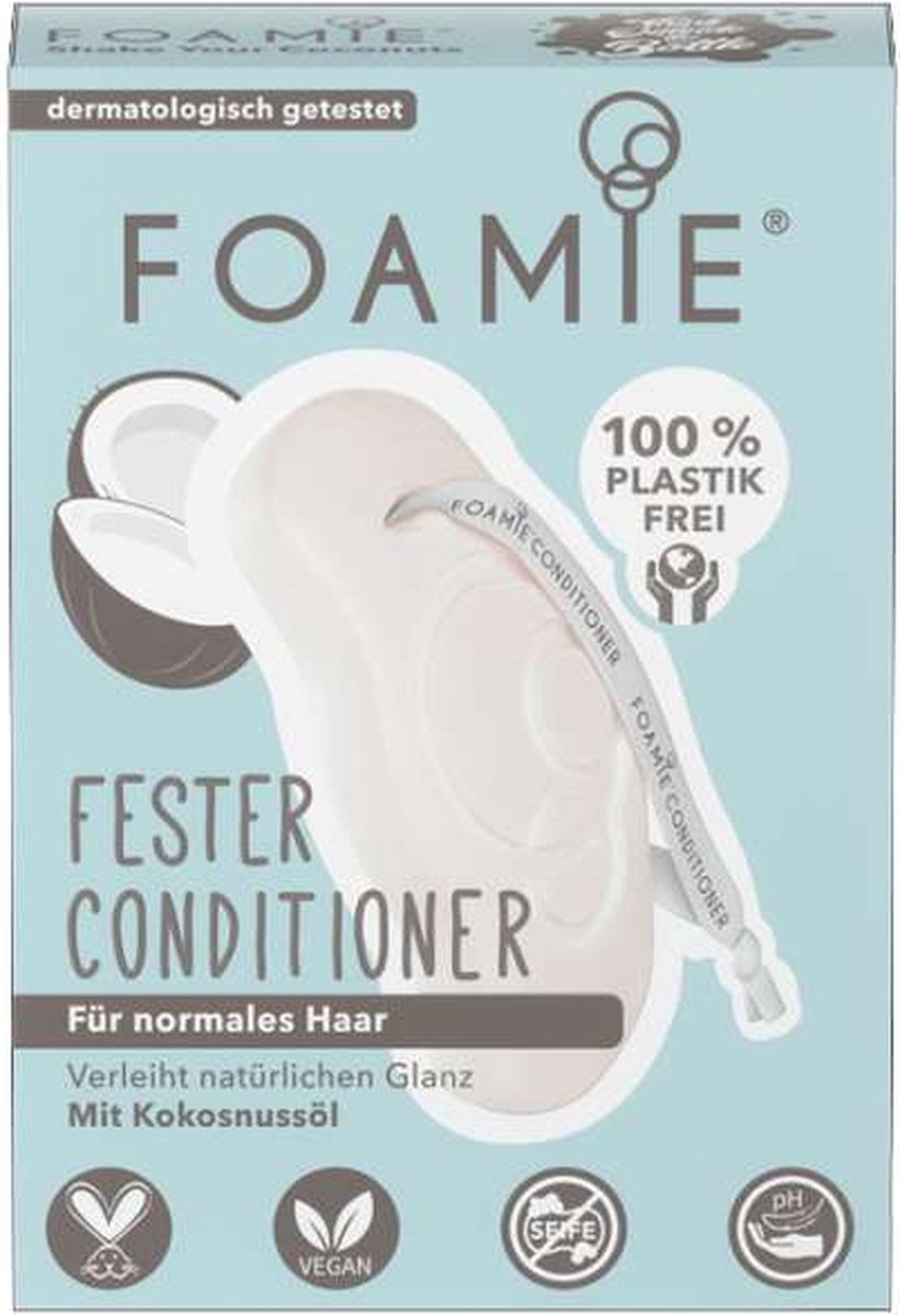 FOAMIE® Fester Conditioner Kokosnussöl 80 g