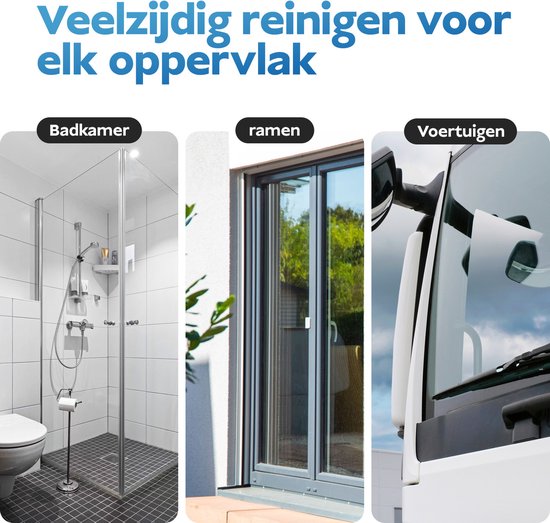 Douchewisser Uittrekbare 25-95cm, Douchescherm Wisser, Douchewisser met Douchewisser Uittrekbare 25-95cm, Douchescherm Wisser, Douchewisser met