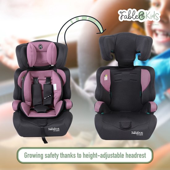 Rehausseur Isofix FABLEKIDS SIÈGE-AUTO POUR Enfants Ceinture De Sécurité 3 Points à Chaise Bebe Rehausseur Isofix FABLEKIDS SIÈGE-AUTO POUR Enfants Ceinture De Sécurité 3 Points à Chaise Bebe