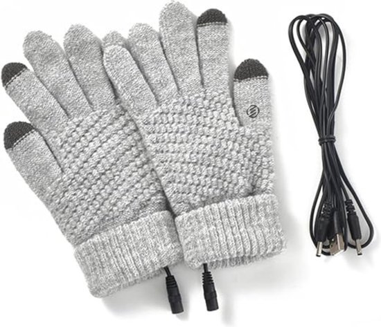 Gants chauffants - Gants électriques - Gants Chauffage - Gants d'hiver - Mitaines chauffantes - Idéal pour les froides journées d'hiver !