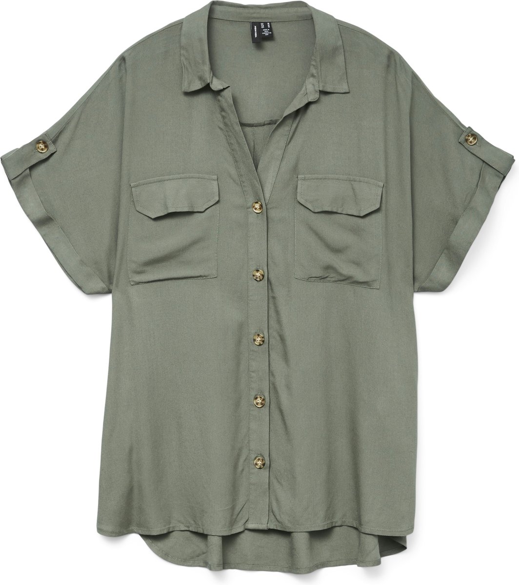 Vero Moda Bumpy Woven SS Top Dames - Maat XS
