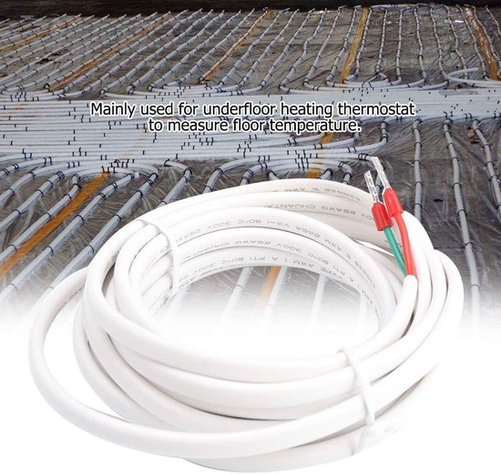 Miokycl 3 Meter Vloerverwarming Thermostaat Accessoire Vloer Temperatuur Sensor Sonde Kabel