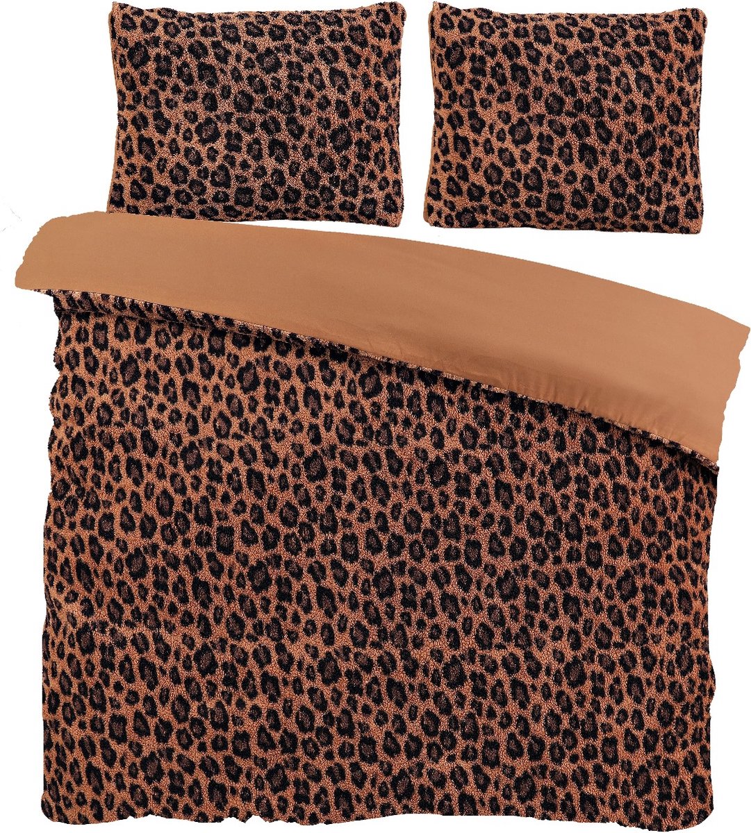 Skylark - Teddy Dekbedovertrek Sara Brown -200x200/220 - Heerlijk, Zacht en Warm