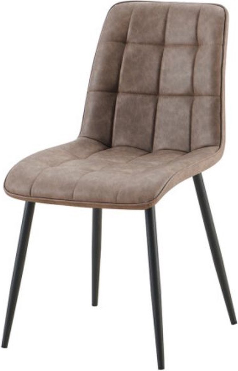 Stoel Furax | 47 X 60 X 88 Cm | Donkerbruin
