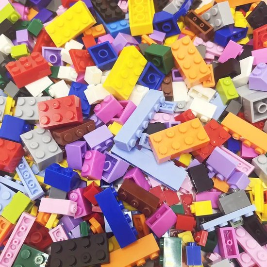 500-delige Klassieke Bouwstenen Set - Creatief en Educatief Constructiespeelgoed voor Kinderen - Hoogwaardige ABS Stenen in Gemengde Kleuren - Compatibel met Lego van $ — afbeelding 2