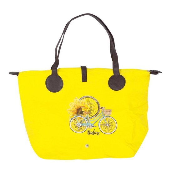Biggdesign Nature Foldable Shoulder Bag, Special Design bag, for women, Nylon Fabric bag, travel, school, lightweight bag, Shoulder Bag