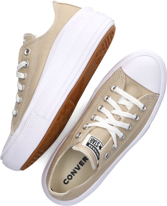 Converse Chuck Taylor All Star Move Low Low Femme Beige Taille 36 5 bol