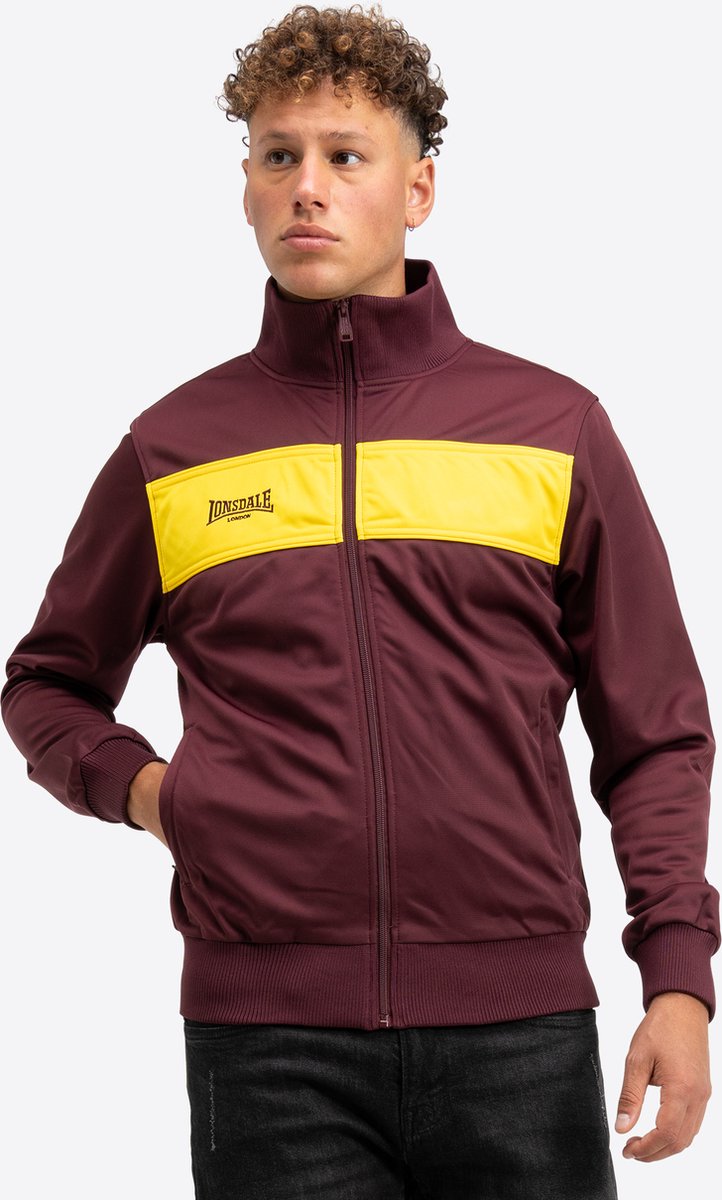 Lonsdale trainingsjack Alnwick-shirtjack, slanke pasvorm