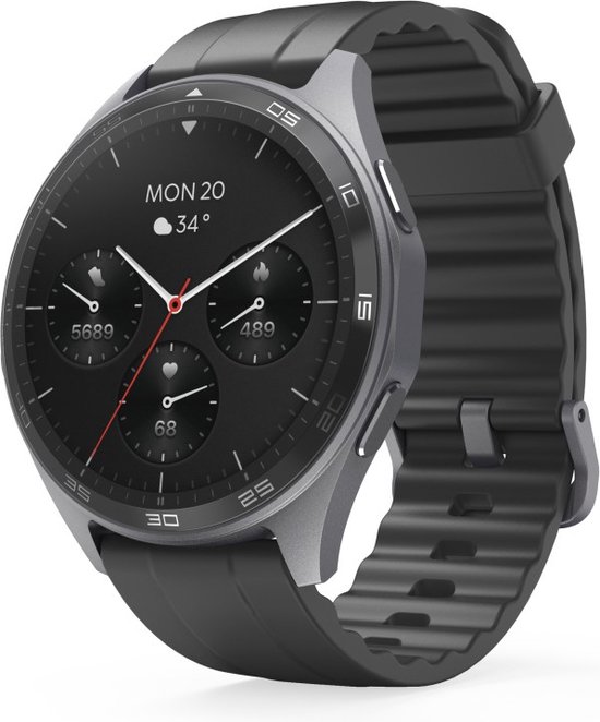 Hama 7010 Smartwatch Zwart