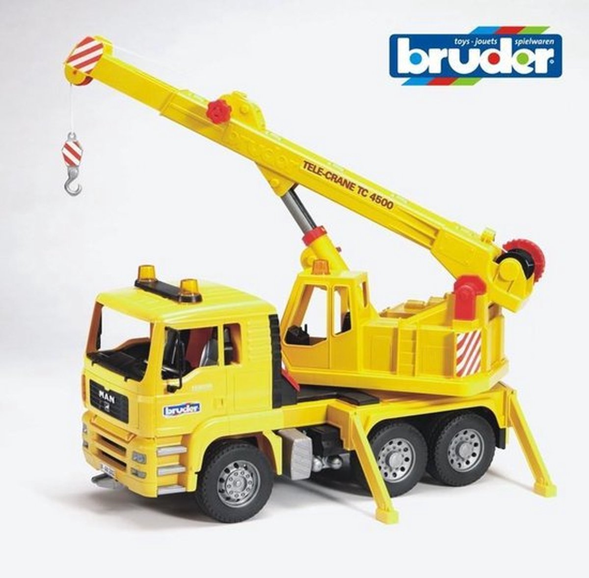 Bruder MAN kraanwagen - schaal 1:16 - speelgoedvoertuig — afbeelding 7