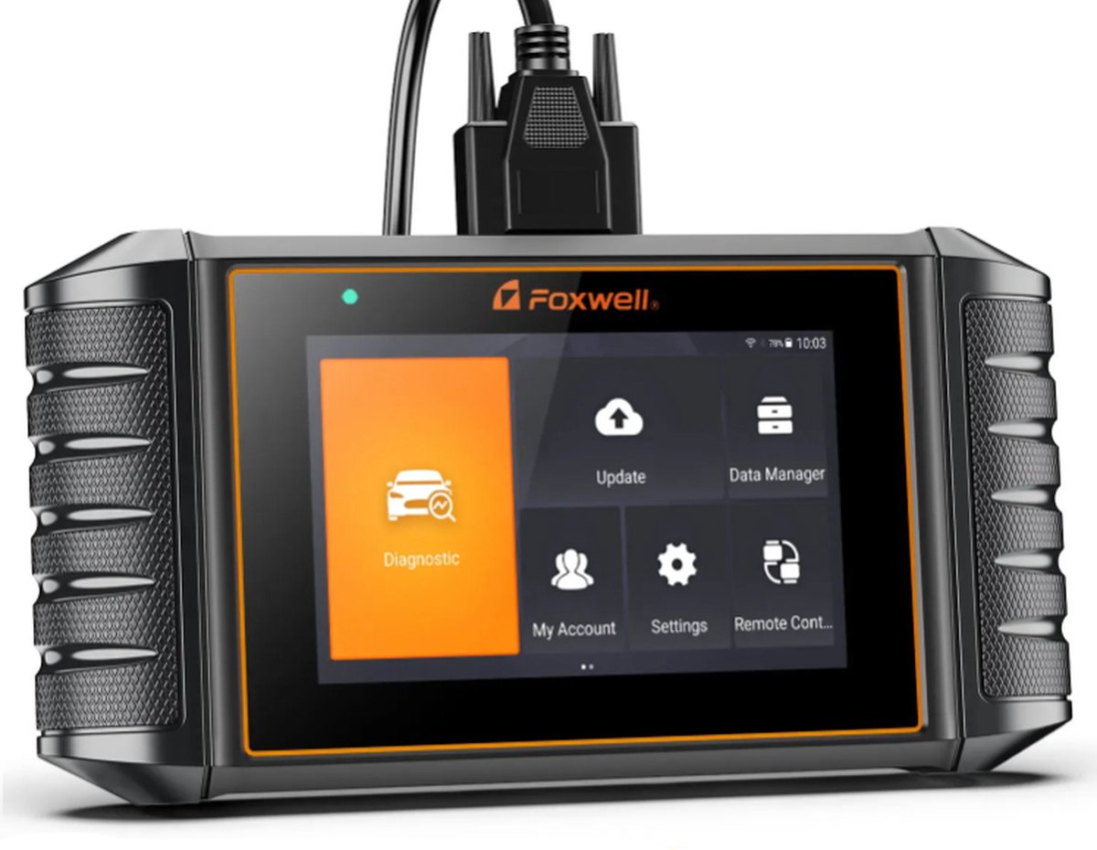 Foxwell - OBD2-scanner - Diagnosecomputer - Slimme diagnosetool - Foutverwijdering - Bidirectionele test - IMMO A/F-aanpassing - IMMO 30+ reset - ECU-codering