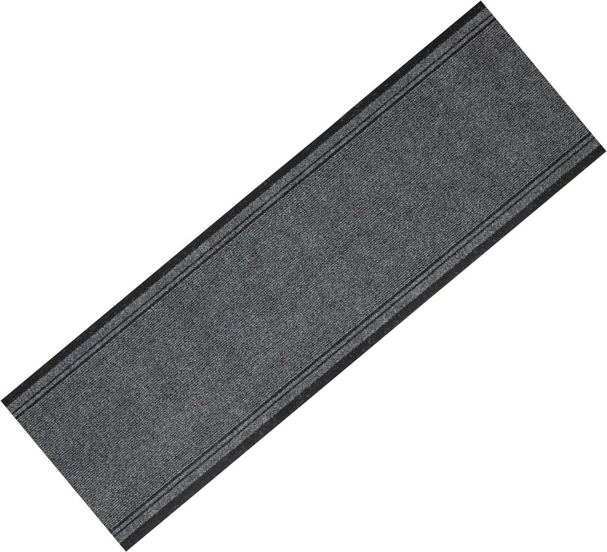MKSS® Keukenloper - Keukenmat - Keuken vloerkleed - Wasbaar - 66x250cm - Grijs