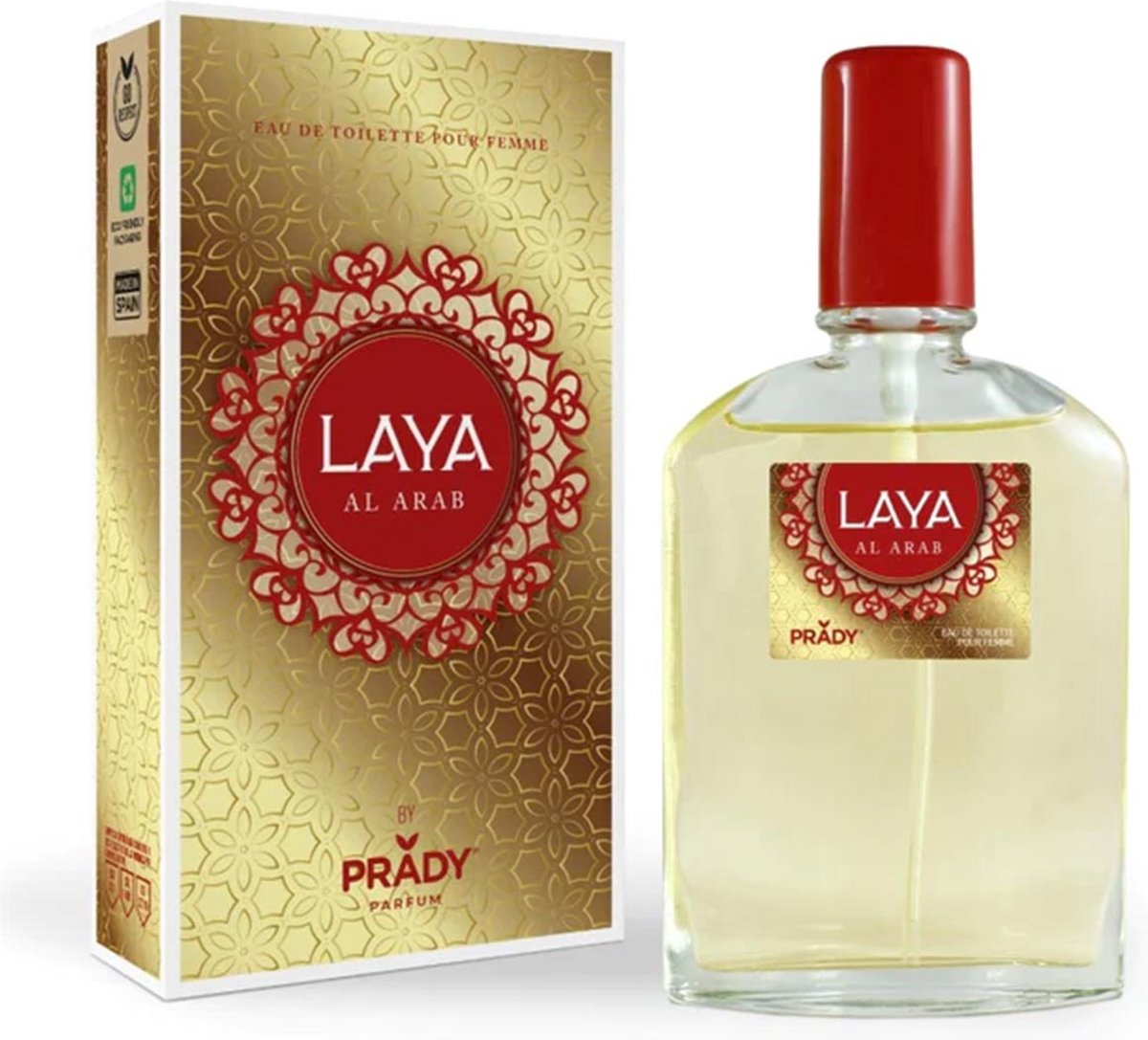 Goedkoopste Prady Laya Al Arab Eau de Toilette Pour Femme 90ML