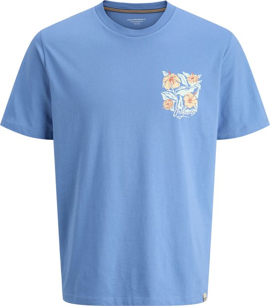 JACK & JONES Jorfrederiksberg Box Tee - T-Shirt Uomo In Cotone, Stampa In Gomma Morbida, Regular Fit, Colore Nero, Taglia S - 2