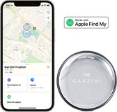 Garzini Bluetooth Tracker, Smart Tag, GPS Tracker, Keyfinder Geschikt Voor Apple, Koffer Tracker, Geen Abonnement, Batterij Vervangbaar, Zwart