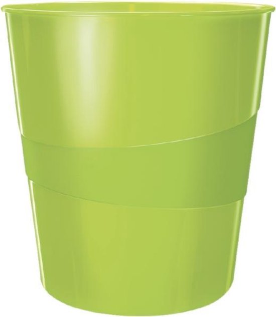 Papierbak Leitz Wow 15 Liter Groen