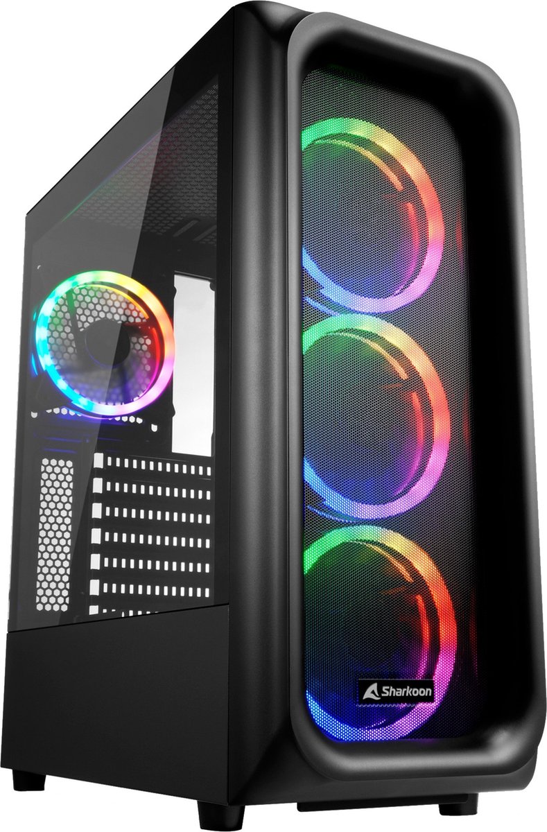 Sharkoon TK5M RGB ATX Desktop Zwart