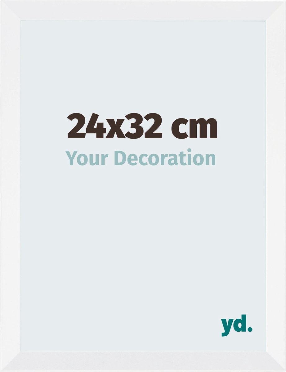 yd. Your Decoration - Fotolijst 24x32 cm - MDF - Wit Mat - Catania