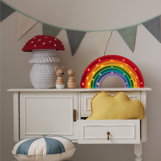 Little Lights nachtlamp kinderlamp regenboog - Classic - Duurzaam hand gemaakt van Little Lights — afbeelding 4