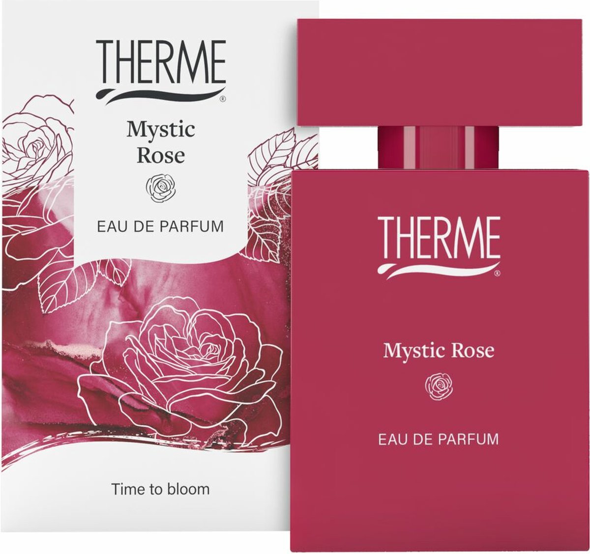Goedkoopste Therme Mystic Rose Eau de Parfum Spray 30 ml - 3 Stuks - Voordeelverpakking