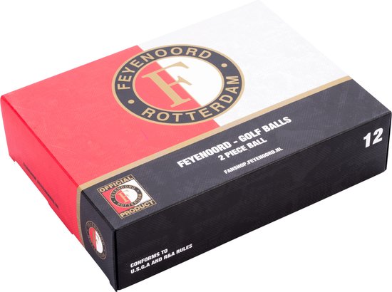 Feyenoord Golfballen - 12 stuks van Feyenoord — afbeelding 3