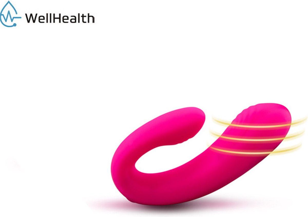 Goedkoopste Wellhealth Duo Vibrator - Duo Vibrator voor Koppels - 9 Standen - Met Afstandsbediening - USB Oplaadbaar