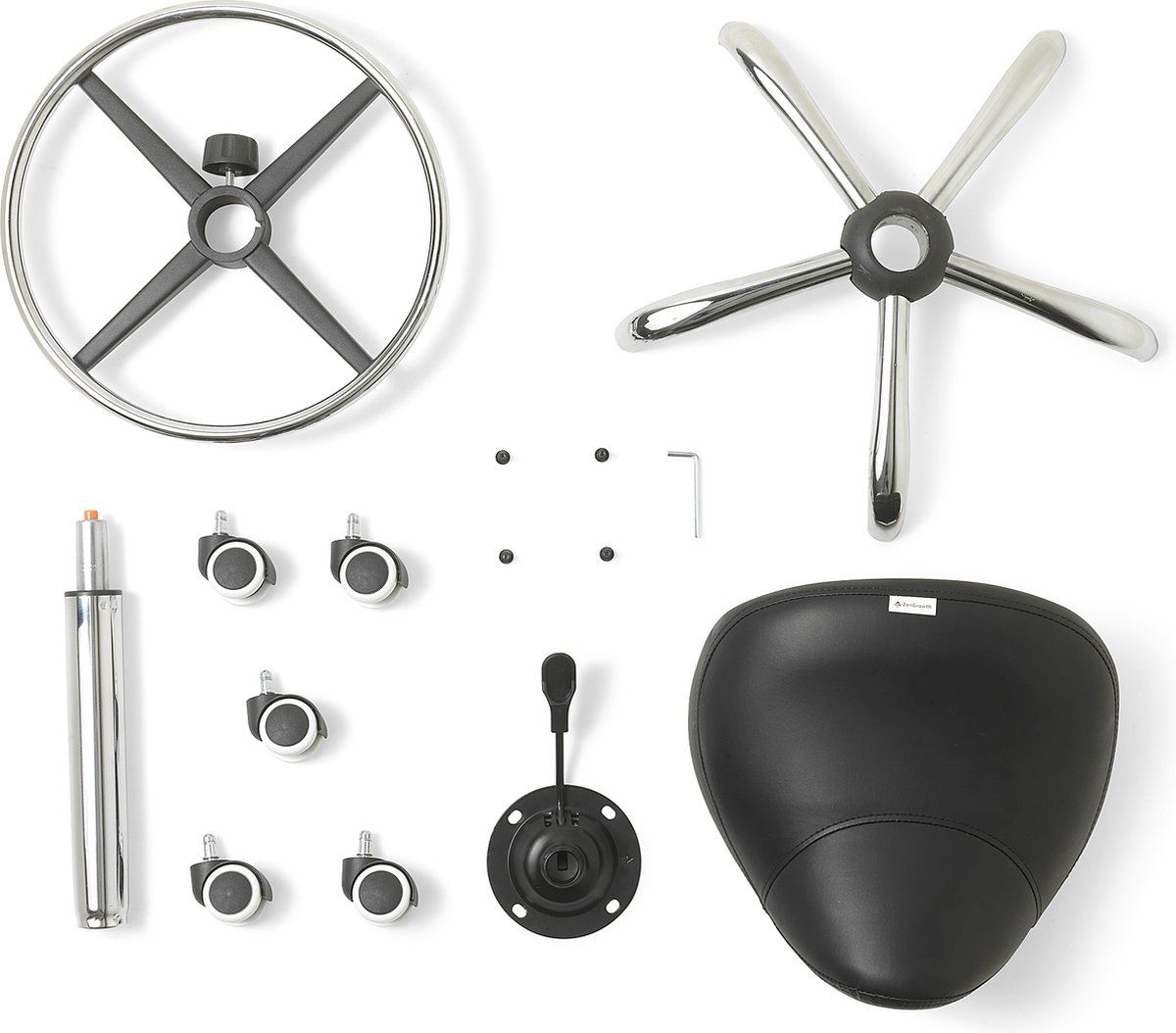 ZenGrowth ergonomische zadelkruk - afbeelding 2