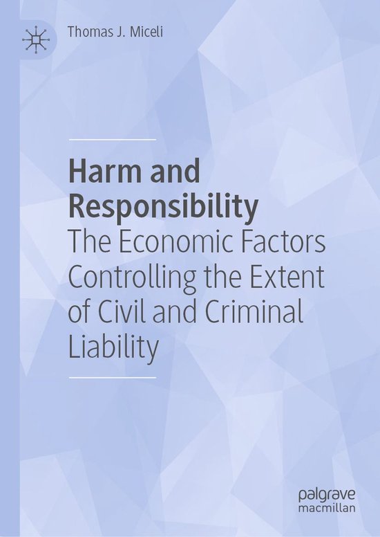 Economics and Finance (R0) - Harm and Responsibility - cover