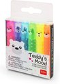 Legami Teddy's Mood 6 Mini Neon Highlighter