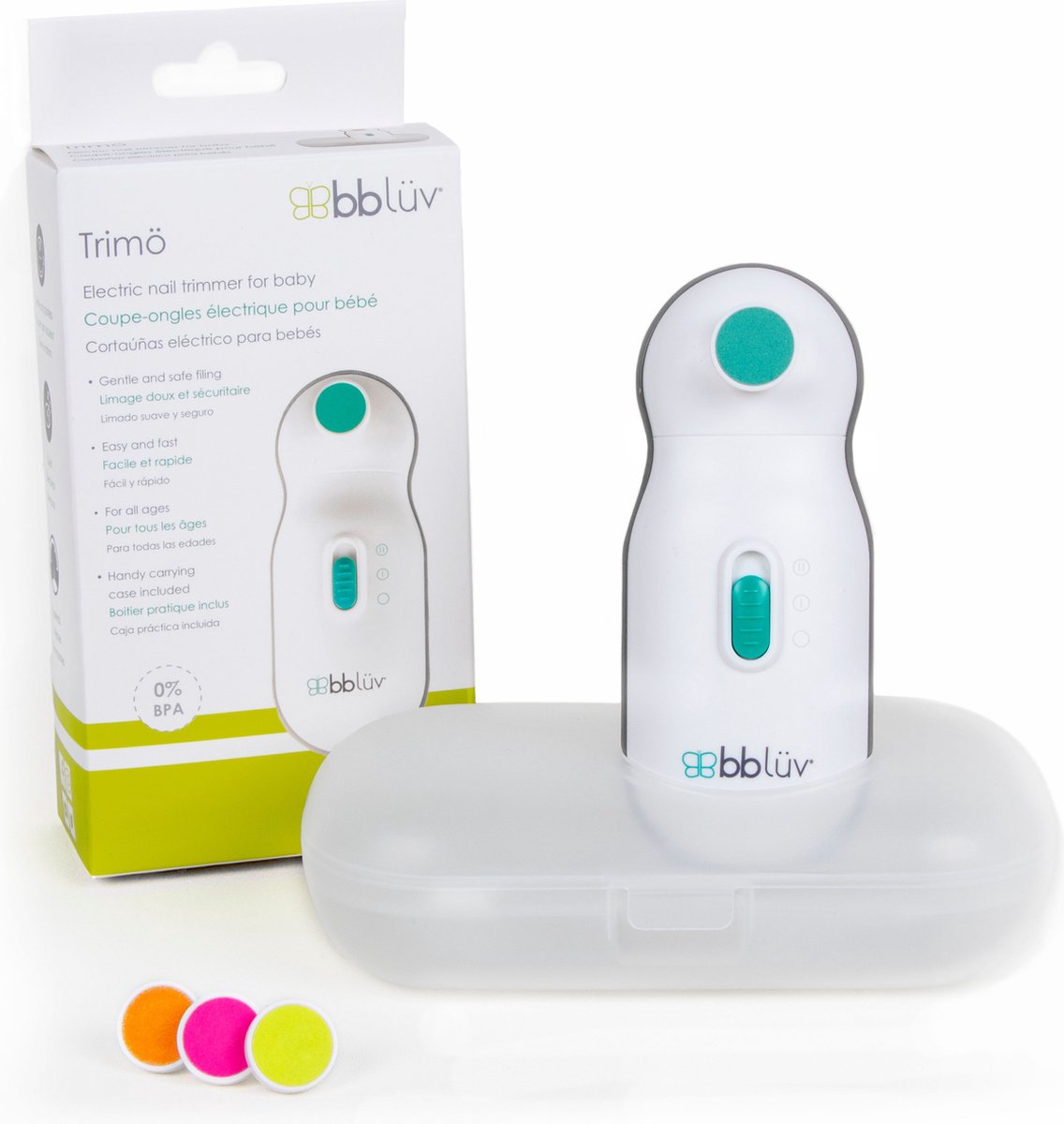 BBLüv - Trimö Electric nail Trimmer - Electrische nagelvijl voor baby en kind