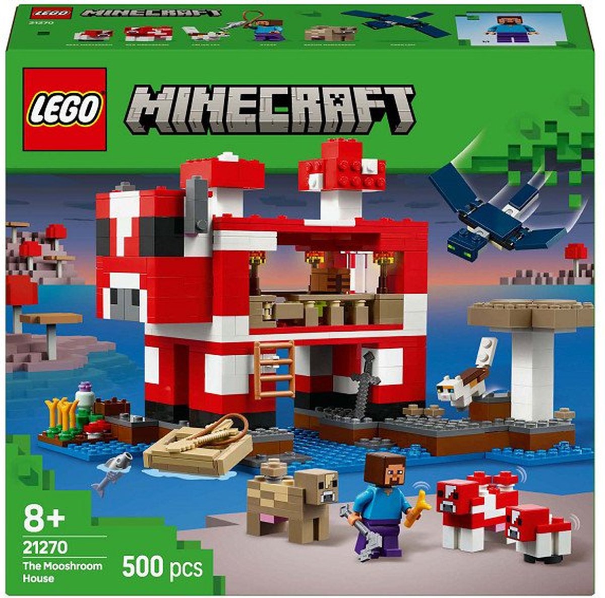 LEGO Minecraft Het Mooshroom huis - 21270 – foto 2